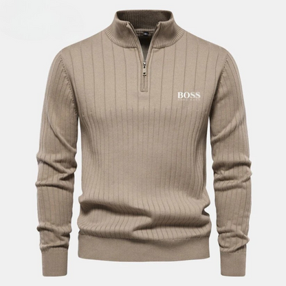 Essential Zip-Up Sweater Men's