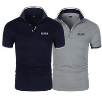 Navy + Grey
